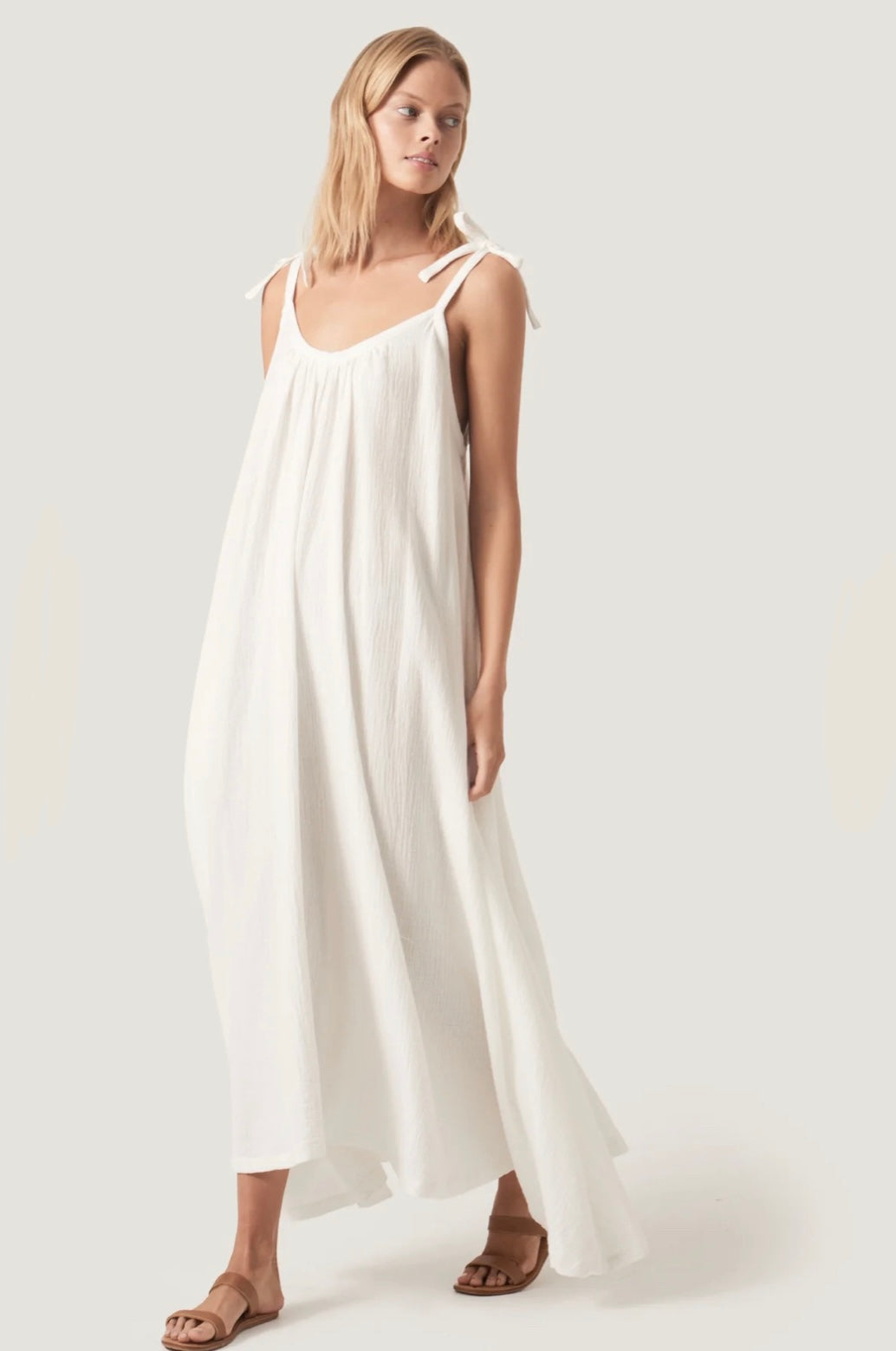 Cotton maxi dress