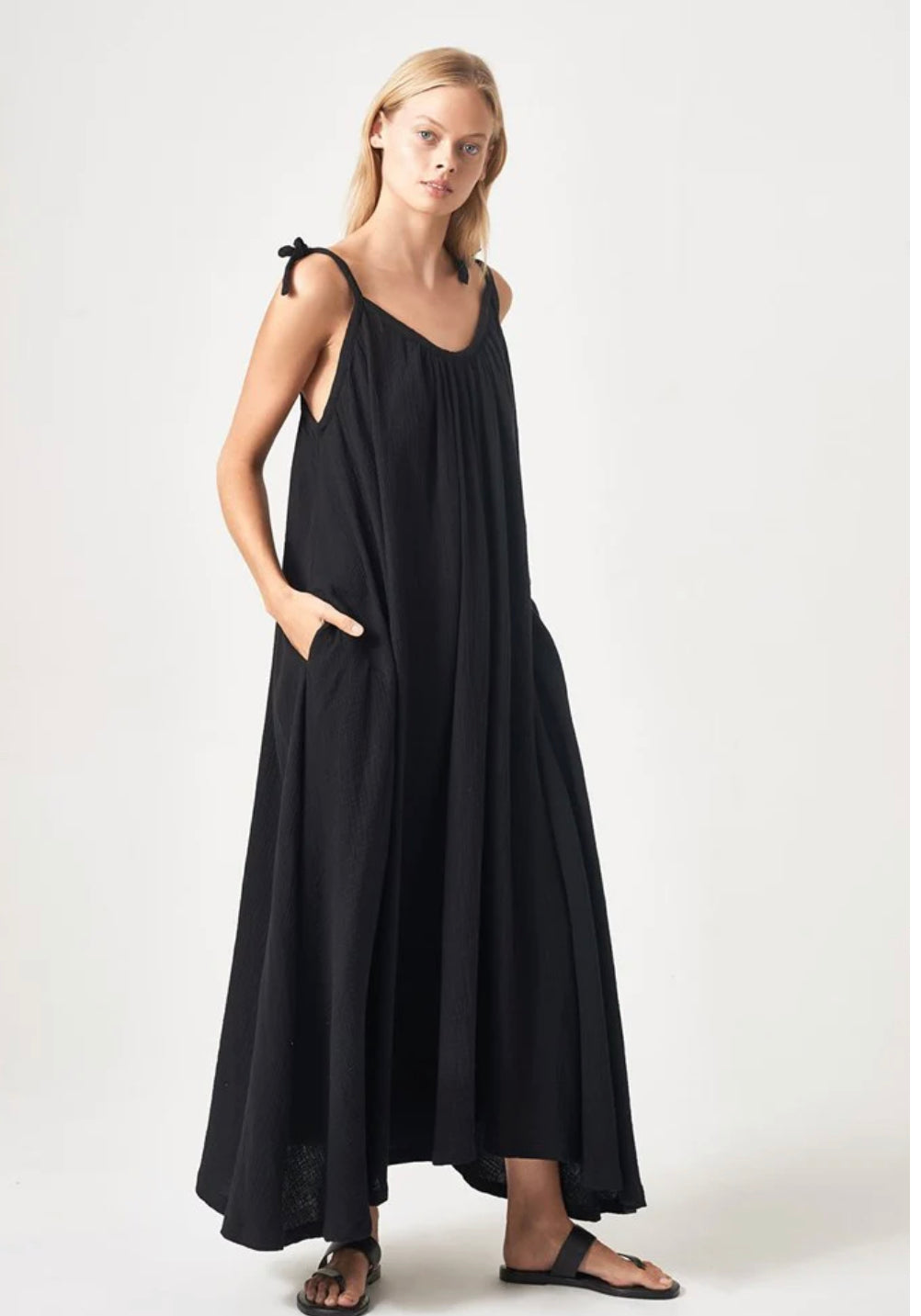 Cotton maxi dress