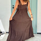 Via Bella - Ribbon Maxi Dress