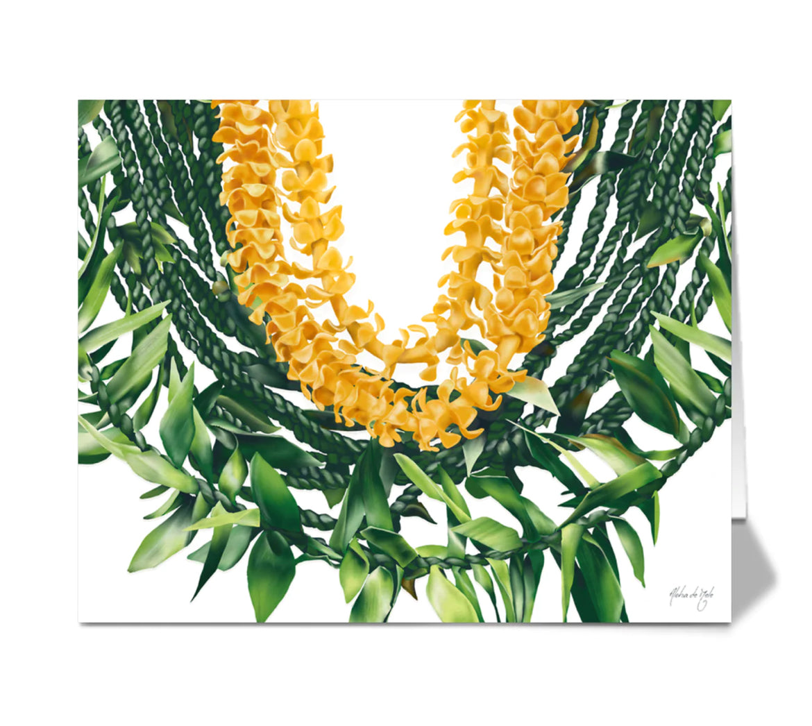 Aloha de Male - Greeting Cards