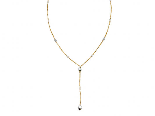 Keshi Co - Vairea Lariat Necklace