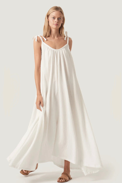 Cotton maxi dress