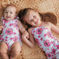 Coco moon - Hibiscus ruffle romper