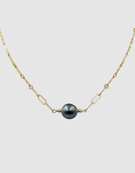 Keshi Co - Mixed Chain Tahitian pearl necklace