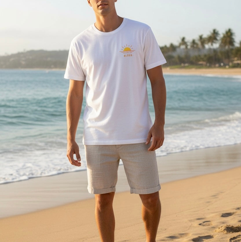 Sunset aloha Tee - unisex