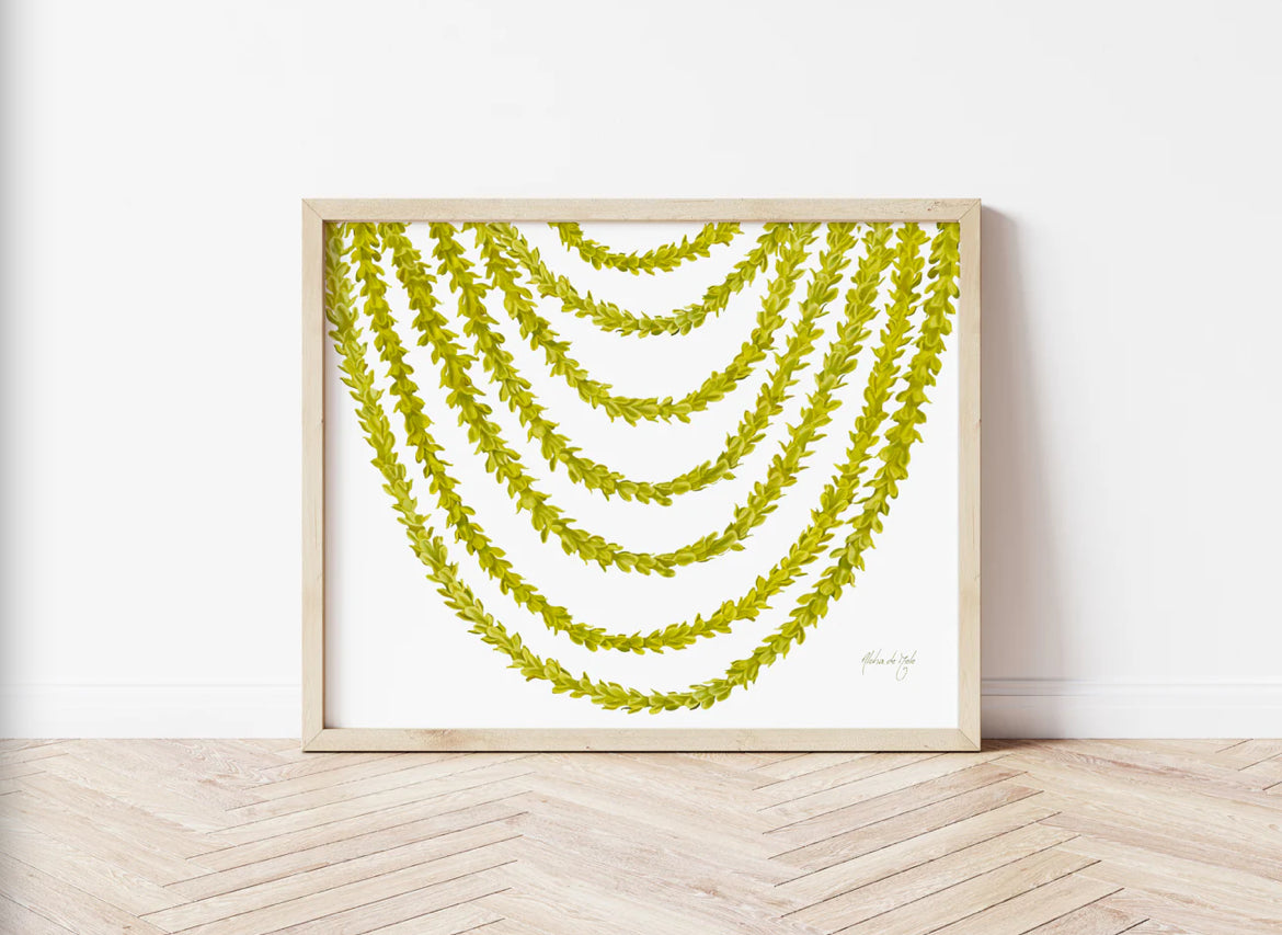 Aloha de Male　11"× 14" Art