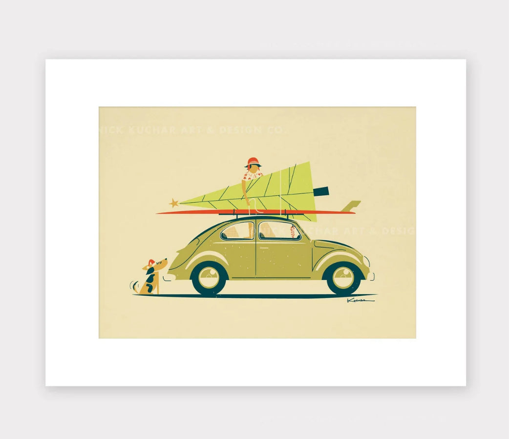 Nick Kuchar - 11×14 matted Print