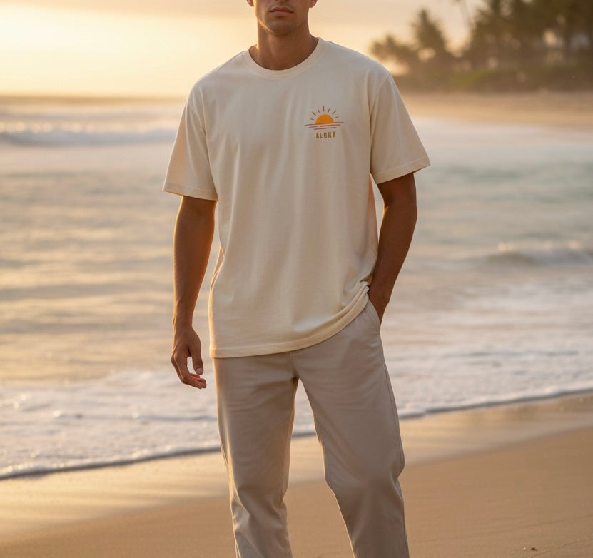 Sunset aloha Tee - unisex