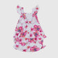 Coco moon - Hibiscus ruffle romper