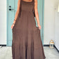 Via Bella - Ribbon Maxi Dress