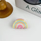 Hair clip - rainbow & watermelon