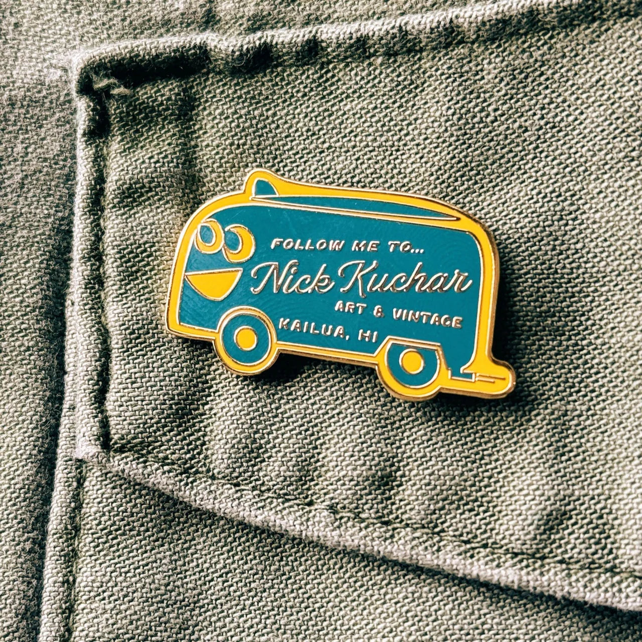 Nick Kuchar - Enamel Pin