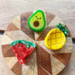 Hair clip - mini fruits