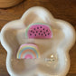 Hair clip - rainbow & watermelon