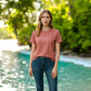 ALOHA cropped tee