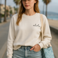 HI SURF aloha  crop sweater