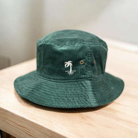 Palm tree - Cord bucket hat