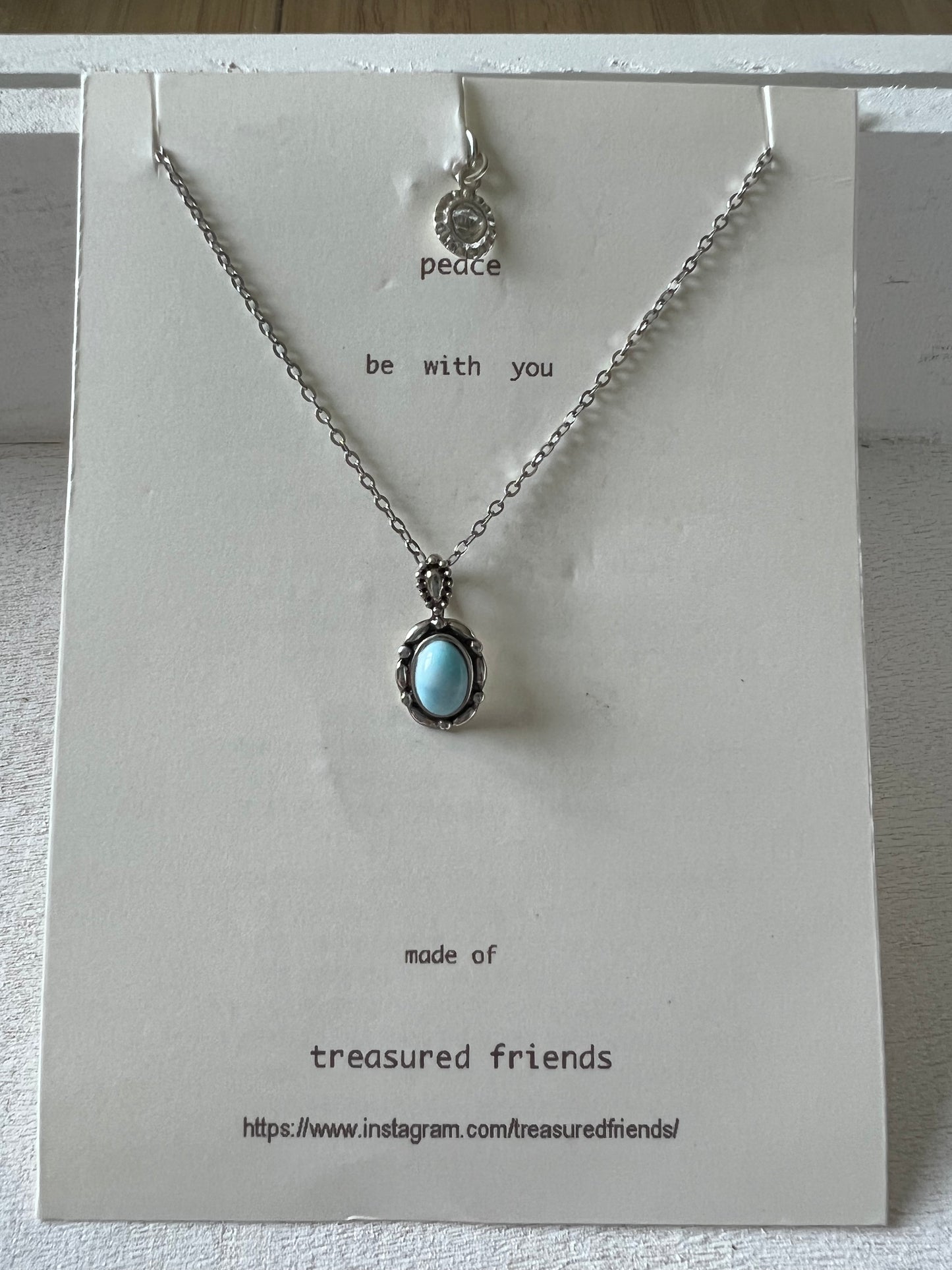 TF Petit Oval Necklace