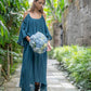 Via Bella - Cotton Flare Maxi dress