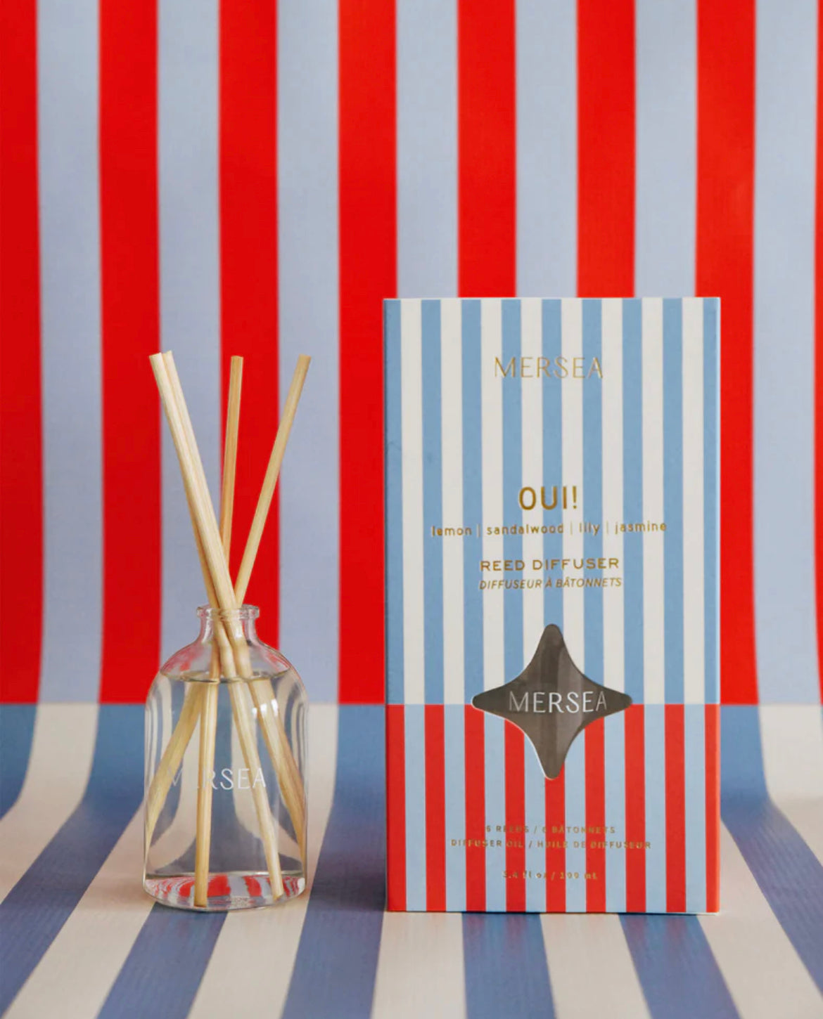 Mer-Sea & Co. Reed diffuser - stripes