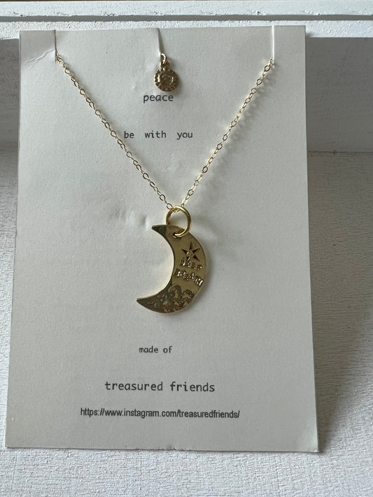 TF  Moon Necklace