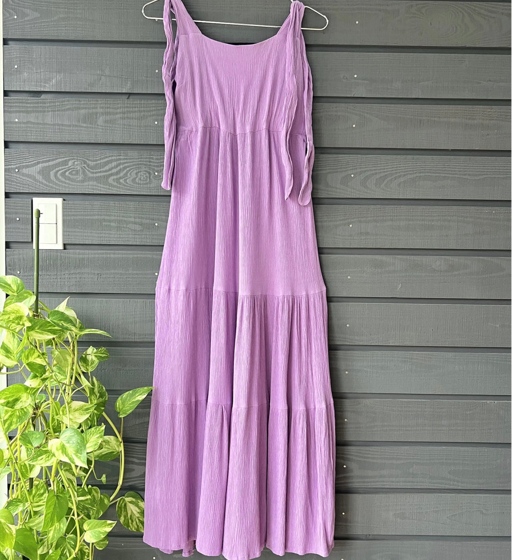 Via Bella - Ribbon Maxi Dress