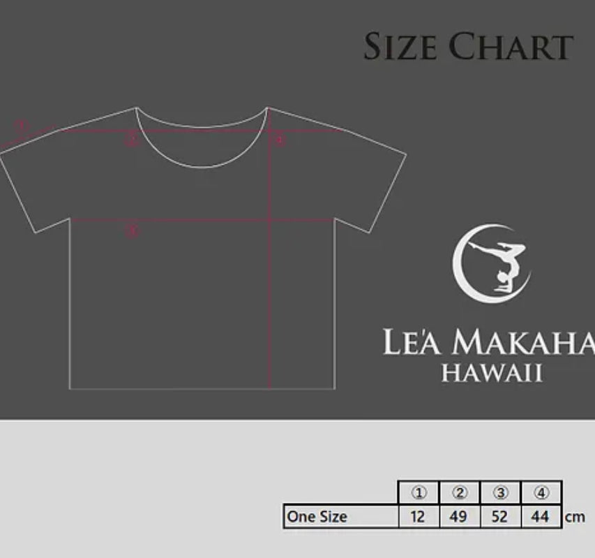 Lea Makaha - Aloha cropped tee