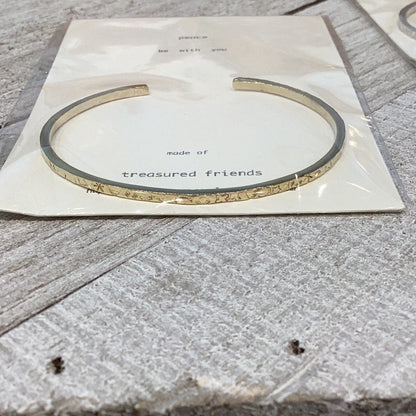 TF Stamp Bangle