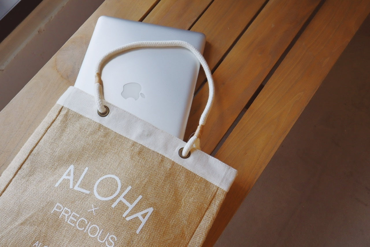 Alous ALOHA×PRECIOUS unisex  Tote Bag