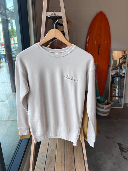 HI SURF "Aloha" long sleeve sweater