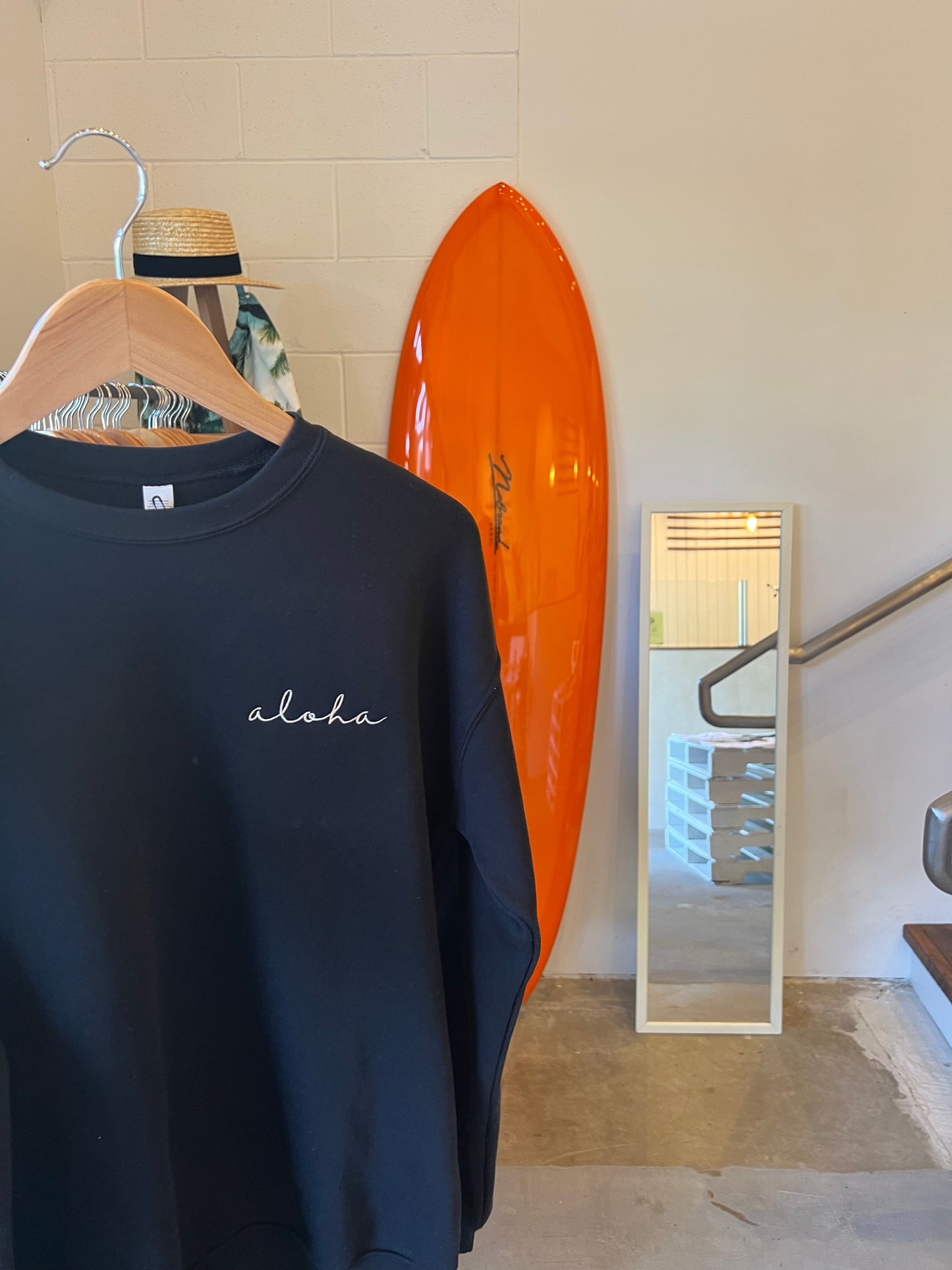 HI SURF "Aloha" long sleeve sweater